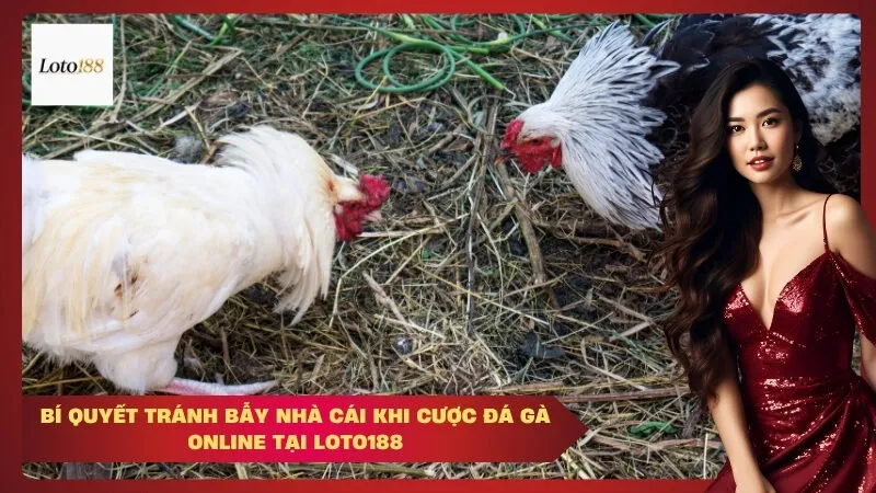 loto188 Bí quyết tránh bẫy nhà cái khi cược đá gà online tại Loto188