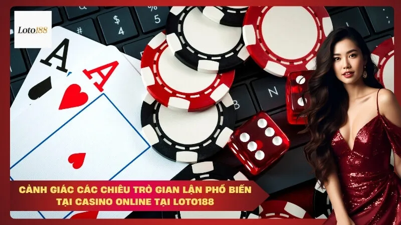 loto188 Cảnh giác các chiêu trò gian lận phổ biến tại casino online tại Loto188