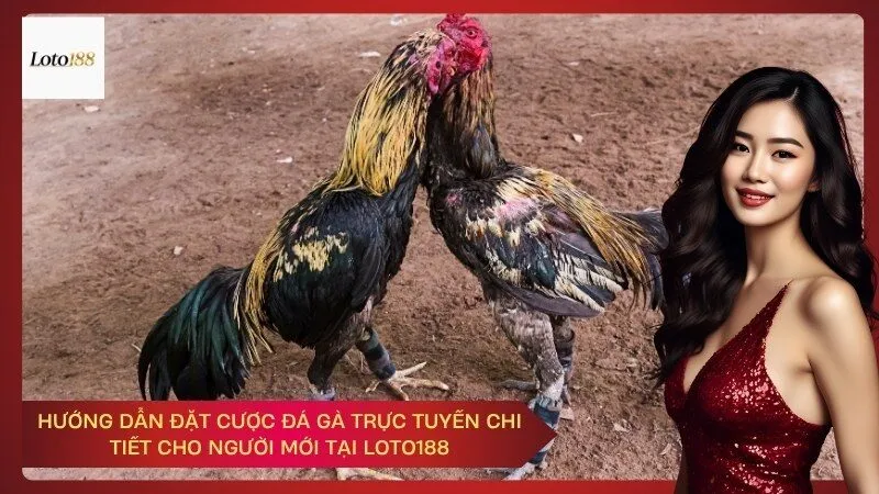Hướng dẫn đặt cược đá gà trực tuyến chi tiết cho người mới tại Loto188