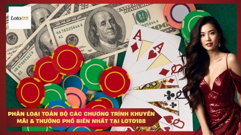 loto188 Phân Loại Toàn Bộ Các Chương Trình Khuyến Mãi & Thưởng Phổ Biến Nhất Tại Loto188